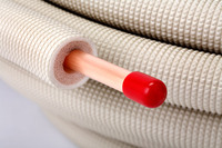 Pack standard de tubes de réfrigération en cuivre isolés de haute qualité pour climatiseur