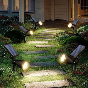 Projecteurs solaires <span class=keywords><strong>LED</strong></span> à détecteur de mouvement pour extérieur, personnalisables, étanches IP65, pour jardin, cour, sol - Product Image 6