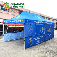 Tente publicitaire personnalisable 3x6m (10x20ft) robuste et imperméable pour salons professionnels et événements – Chapiteaux et tonnelles