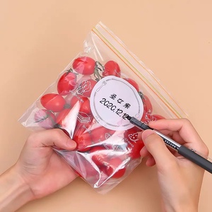 Wholesale Food Grade PP LDPE Ziplock <b>Bag</b> Clear Plastic Food <b>Bag</b> <b>Zip</b> <b>Lock</b> <b>Bags</b> for Food Packaging - Product Image 2