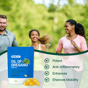 Kapsul Minyak Oregano & Minyak Habbatussauda OEM untuk Dukungan Kekebalan Tubuh Dewasa, Antioksidan, 90 Kapsul, Suplemen Herbal, 2 Kapsul Sehari - Product Image 2