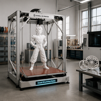 Printer 3D FDM Format Besar AI Smart DM10Plus untuk Prototipe Industri