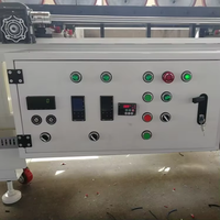Machine d'enroulement de profilés en film PVC de 300 mm pour cadres de portes et fenêtres, moulures en MDF et aluminium