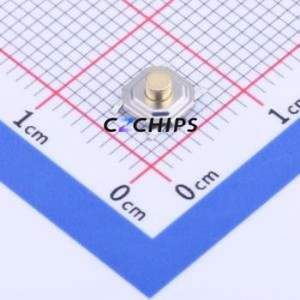 ST-1187-2.5 Tactile Switch SMD-4P,5.2x5.2mm Switch Single Pole Single Throw Round Button Vertical Mount 5.2mm - Product Image 1