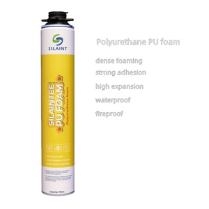 Silaintee <span class=keywords><strong>Polyurethane</strong></span> Bọt Phun Chất Lượng Cao Màu Đen Âm Thanh Bằng Chứng Phổ Gun Phong Cách Tủ Lạnh Cách Nhiệt Chất Lỏng Bọt - Product Image 3