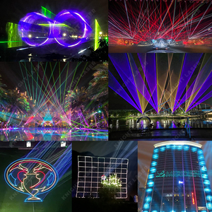 Luce Laser RGB ILDA Impermeabile IP65 per Esterni, <span class=keywords><strong>Effetto</strong></span> Laser 40 50 60 80 100 W, Animazione a Colori per Pubblicità e Spettacoli - Product Image 3