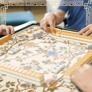Tapis de Mahjong Portables de Luxe Modernes - Design Personnalisable, Écologiques, Durables et Résistants à l'Eau pour le Divertissement - Product Image 3