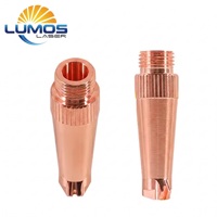 LUMOSLASER Buse de torche laser QILIN-D M10 en cuivre au tellurium de haute pureté à faible distorsion thermique pour fusion de faisceau de fibre portative