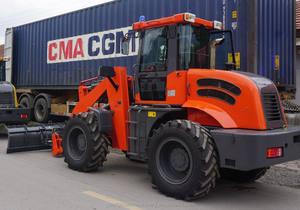 Micro Top Pallet Snelheidszijde Industriële Power Grab Wiellader Mini Beton Metalen Lader - Product Image 6