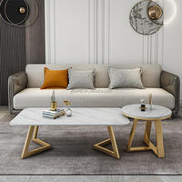 2023 vente chaude appartement salon table ensembles table basse de style moderne peut utiliser dans le centre du salon