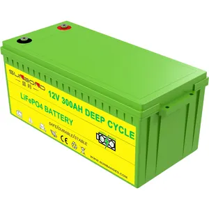 深循环lifepo4电池磷酸铁锂电池12v 400ah带BMS用于太阳能系统和12V 300AH RV电池