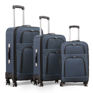 Ensemble de bagages <span class=keywords><strong>souples</strong></span> de plusieurs tailles, plusieurs couleurs, au prix de gros, valise en tissu Oxford, sac à roulettes silencieux à roulettes - Product Image 2