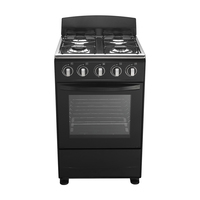 Kompor Gas & Oven Listrik Vertikal 5 Tungku dengan Grill dan Laci Panggang untuk Restoran, RV, dan Rumah Tangga