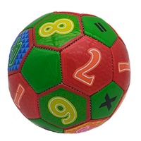 Bricolage cousu à la machine petite forme ronde Pvc enfants taille deux Mini Promotion cadeau jouet ballon de football