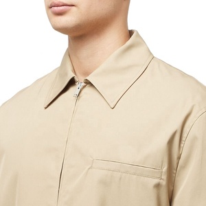 Fabricant sur mesure Best-seller 2024 OEM Logo personnalisé Veste de travail décontractée en coton sergé pour hommes - Product Image 4