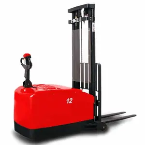 HELI Electric CDD12 1.2 ton Mini Walking Type Pallet Stacker Hand Pallet Forklift CDD12 Popular in Asia