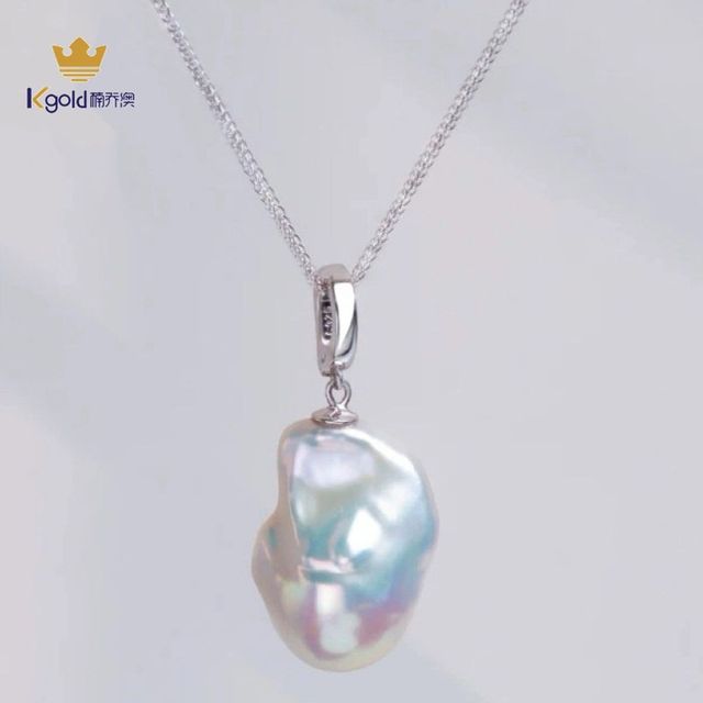Baroque Pearl Necklace for Department Stores 925 Silver Wholesale Custom Collections Free Logo Confidential