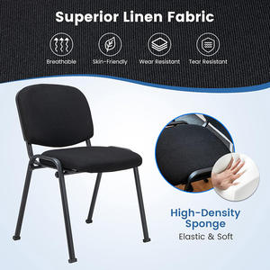Silla Apilable Sin Brazos para <span class=keywords><strong>Conferencias</strong></span>, Reuniones, Personal <span class=keywords><strong>de</strong></span> Prensa, con Estructura <span class=keywords><strong>de</strong></span> Hierro, para Iglesias, Visitantes, Salas <span class=keywords><strong>de</strong></span> Recepción, Capacitación y Oficinas - Product Image 4