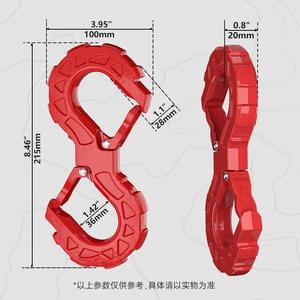 Crochet de <span class=keywords><strong>remorquage</strong></span> tout-terrain Tank 300, électrique, haute qualité, en acier forgé, métal noir revêtu, crochet plat J Off-Road Winc Snap 4x4 pour crochet - Product Image 3