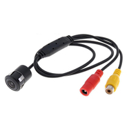 Cámara de respaldo de coche, montaje empotrado de 18,5mm para Toyota /Honda /Hyundai/VW/Nissan/Peugeot/Citroen/Mazda