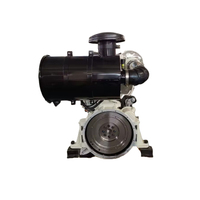 HF POWER 188-220PS 4-Takt Wassergekühlter Elektrostart Kleiner Schiffsdieselmotor mit Getriebe als Ersatz für Cummins 6CTA 8.3