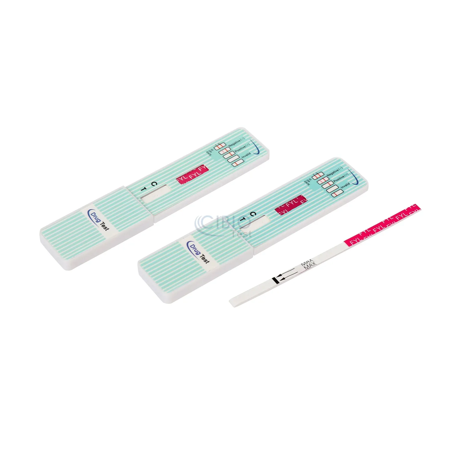 CLIA WAIVED approved FYL 20 or 200ng/mL urine drugs test strips