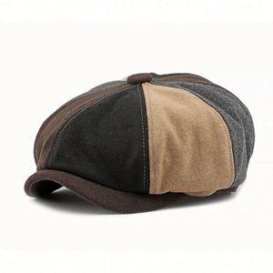 Wholesale High Quality Vintage Adjustable Gatsby Ivy Cap Berets Hats for Men Women Golf <b>Driving</b> Wool Felt Newsboy Cap Casual All - Product Image 6