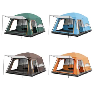 Nuovo prezzo personalizzato produttore Premium elasticizzato campeggio all'aperto, tende da campeggio Stretch all'aperto per 8 10-12 persone