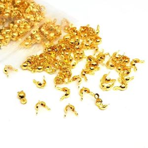 <span class=keywords><strong>Charlotte</strong></span> Vente Flash Accessoires et Composants de Bijoux en Acier Inoxydable pour Fabrication de Bijoux DIY Embouts de Perles Ornements en Gros Perles à Sertir - Product Image 4