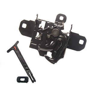 Cerradura de Capó Volkswagen 1J0823509C 88230122701 de Acero Negro para Bora Jetta Golf, Pieza de Repuesto para el Compartimento del Motor - Product Image 1