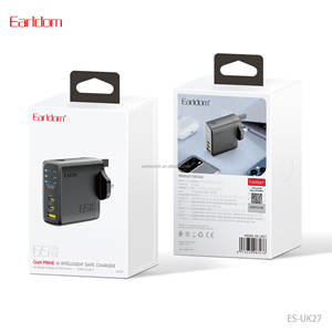 Earldom USB C <b>Charger</b> Fast Charging 65W EU UK PLUG Type C PD QC3.0 Mobile Phone <b>Adapter</b> Multiple Port USB <b>Charger</b> for Phone - Product Image 6