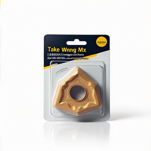 Inserto de torneado negativo Wnmg Mx de 80 grados para mecanizado de metales - Product Image 2