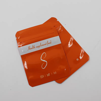 Sachet d'emballage alimentaire personnalisé brillant pour fruits secs, bonbons, vitamines, compléments alimentaires et fibres, avec fermeture éclair