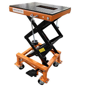 350lbs Zware Crossmotor Motor Schaar Lift Standaard Atv Lift Tafel Hydraulische Motorfiets Hijskop En Auto Reparatie - Product Image 1