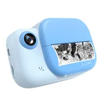 كاميرا للأطفال من المصنع الأصلي للطباعة الفورية عالية الدقة 1080 بكسل بعدسة مزدوجة 3.0 شاشة كاميرا فيديو مطبوعة للأطفال تصلح كهدية للأطفال