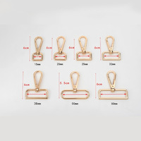 Boucles de sac à main et de bagages en alliage de zinc multi-tailles, style sportif, avec fermoirs en forme d'œuf, clips pour chiens, testés au sel, accessoires de sac fabriqués