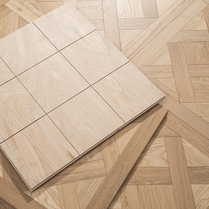 Parquet en chêne Versailles durable, multicouche, brossé, couleur naturelle, qualité AB, résistant à l'eau, système T&G, 450mm 600mm 800mm 1000mm, pour la maison - Product Image 2