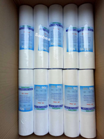 Cartouche filtrante Pp 1 micron filtre à eau 20 pouces pour le traitement de l'eau à usage domestique