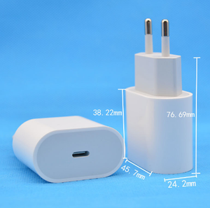 Cargador de Pared USB-C de Carga Rápida PD de 20W con Enchufe Estadounidense para iPhone 17 16 <span class=keywords><strong>Pro</strong></span> <span class=keywords><strong>Max</strong></span>, Cargador Rápido Universal Tipo-C para Samsung - Product Image 6