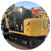 Offre Spéciale : Excavatrice Hydraulique d'Occasion Cat 307C 307 307D 307E2, Faible Kilométrage, Peinture d'Origine, Sans Fuites, Conforme EPA Tier 4 Final, Prête à l'Emploi pour la Construction