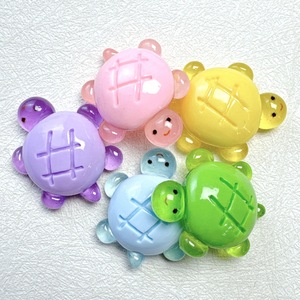 Accessoires en résine tortue bonbon mignons et tendance avec colle pour DIY, matériau de décoration pour coques de téléphone portable, vente en gros - Product Image 4