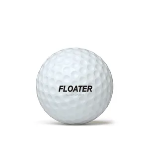 Оптовая продажа, двухслойные непотопляемые плавающие мячи для гольфа