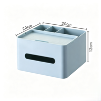 Seau de rangement multifonctionnel en plastique, style nordique, gain de place, écologique, minimaliste, couleur unie, organisateur pour table basse et coiffeuse
