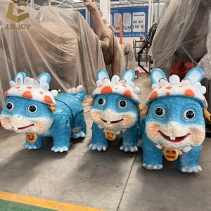 Sgbc2512 Chất lượng cao vui chơi giải trí công viên xe tay ga phim hoạt hình trẻ em khủng long Pin giỏ hàng cho trẻ em - Product Image 2