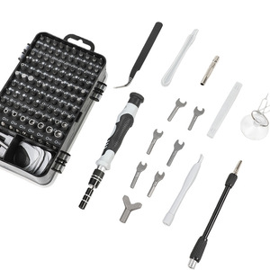 ชุดไขควง 135 in 1 ผลิตจากเหล็กโครเมียมวาเนเดียม พร้อมแม่เหล็กและฉนวน สำหรับซ่อมคอมพิวเตอร์ โทรศัพท์มือถือ และนาฬิกา - Product Image 3