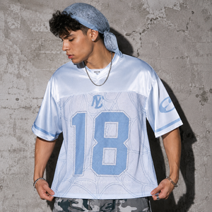 <span class=keywords><strong>T</strong></span>-shirts d'équipe de football <span class=keywords><strong>vintage</strong></span> bleu clair OEM, Camisetas De Hombre Futibol Futb <span class=keywords><strong>Basket</strong></span> 60% Polyeester 40% Coton Mundial - Product Image 1