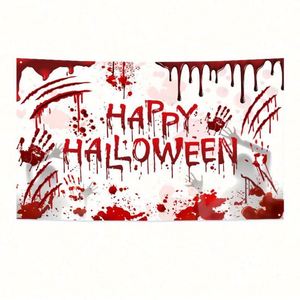 Banderas Personalizadas al por Mayor con Diseño de Calabaza de Halloween, Banderas Temáticas para Fiestas, Impresión Digital en Poliéster para Decoraciones - Product Image 1