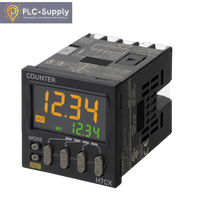 Compteur multifonction H7CX-A4-N à préréglage, 4 chiffres, 48x48mm, 100-240VAC, sortie contact SPDT, 5kHz, compteur de panneau