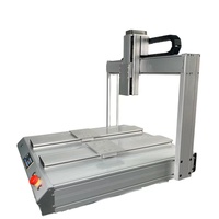 Distributeur de colle automatique haute précision à quatre axes avec plateforme double Y et pompe pour colle froide et colle thermofusible