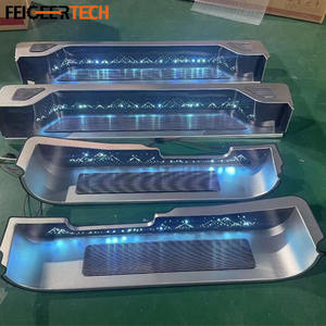 Accesorios de Lujo para Automóviles Feigeer Tech, Pieza Interior de Aleación de Aluminio, Pedal de Bienvenida con Diseño de Cielo Estrellado para <span class=keywords><strong>Mercedes</strong></span>-Benz V260 <span class=keywords><strong>Vito</strong></span> - Product Image 3